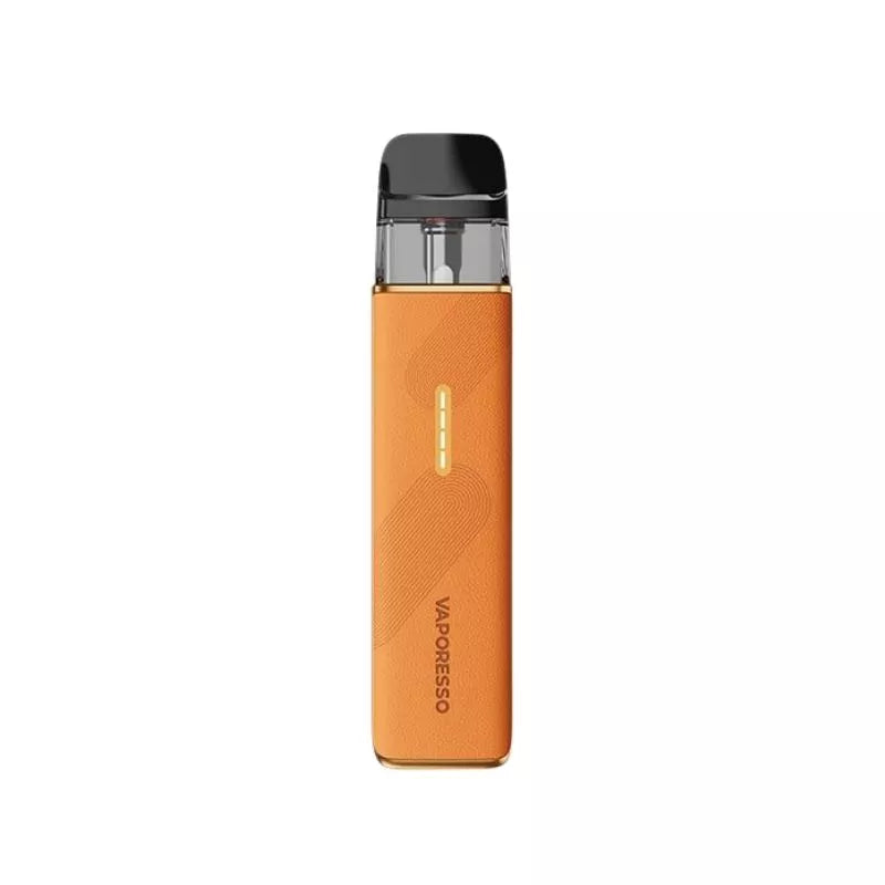 Vaporesso XROS 5 Mini Pod Vape Kit in Retro Orange Colour with a built-in 1500mAh and compatible with the Vaporesso Xros Pod Collection great for Nic Salt E-liquids