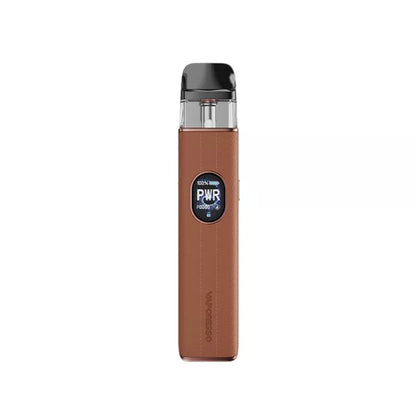 Vaporesso XROS 5 Pod Vape Kit Brown Leather Colour Option built-in 1500mAh Battery and compatible with the Vaporesso Xros Pod series great for Nic Salt E-liquids