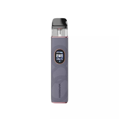 Vaporesso XROS 5 Pod Vape Kit Grey Leather Colour Option built-in 1500mAh Battery and compatible with the Vaporesso Xros Pod series great for Nic Salt E-liquids