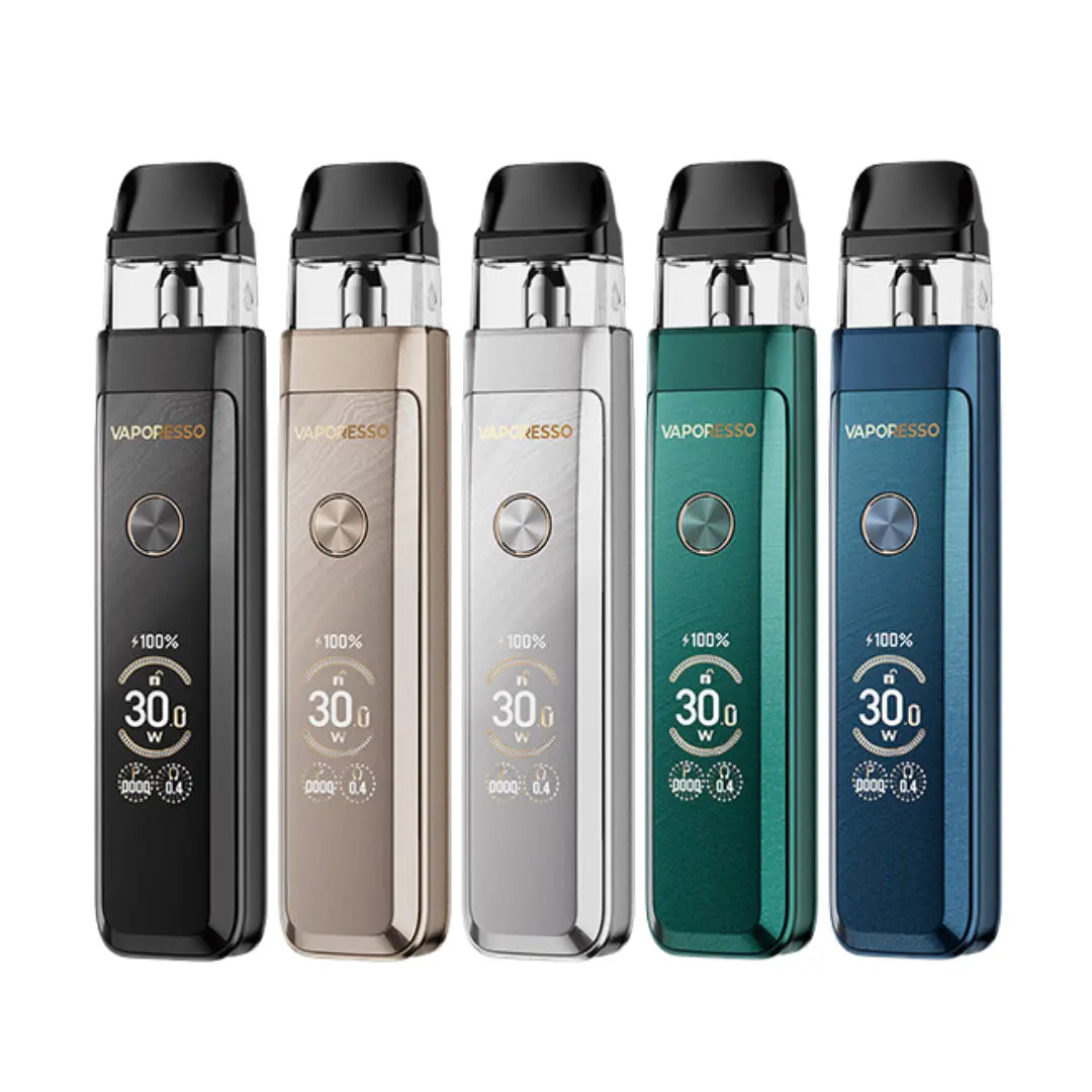 Vaporesso XROS Pro 2 Pod Vape Kit In Gliterring Black, Glittering Gold, Glittering Silver, Gem Green, Storm Blue Colour