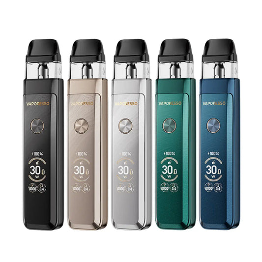 Vaporesso XROS Pro 2 Pod Vape Kit In Gliterring Black, Glittering Gold, Glittering Silver, Gem Green, Storm Blue Colour
