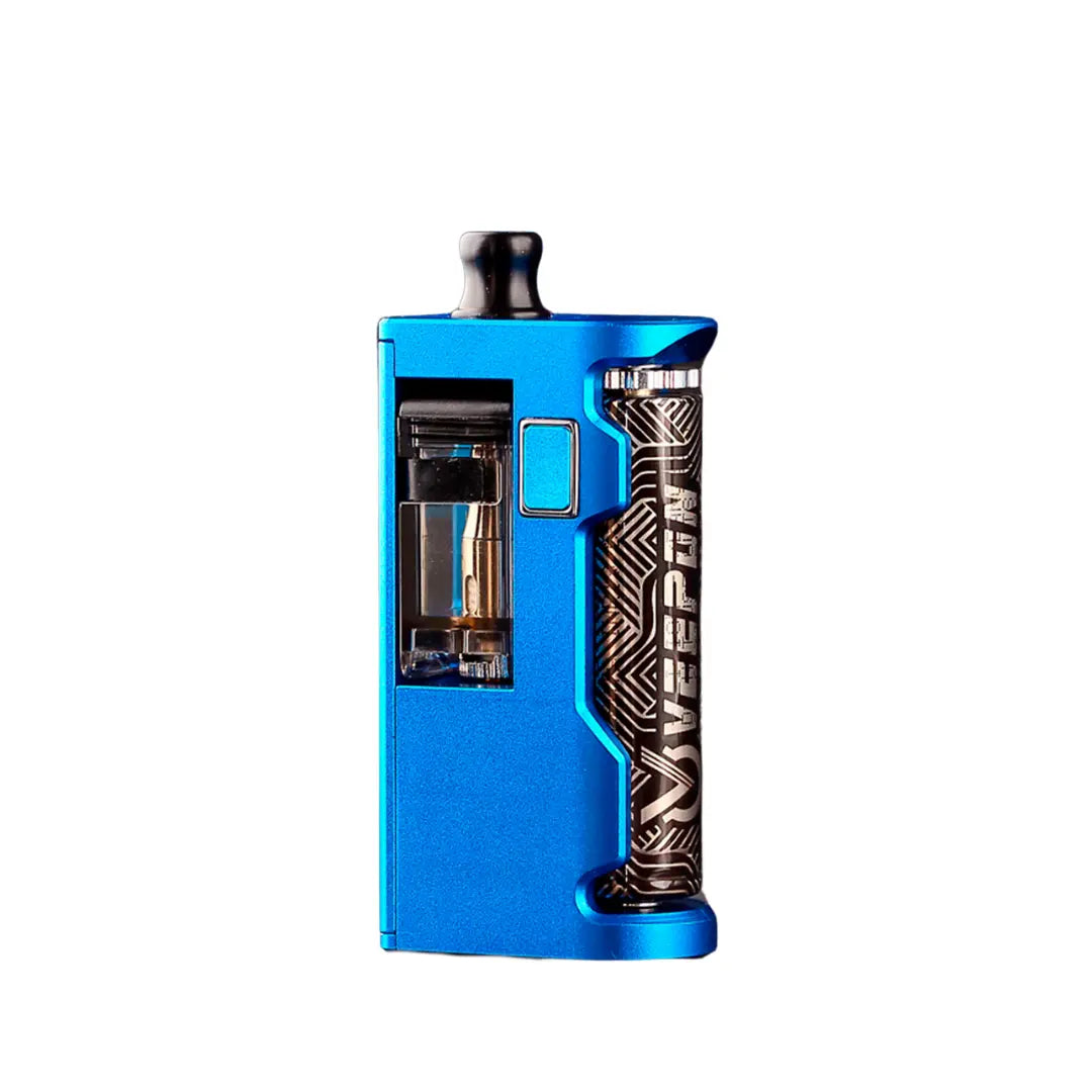 Veepon Tita X2 DNA80C Boro AIO Kit, sleek Blue design with visible internal components.
