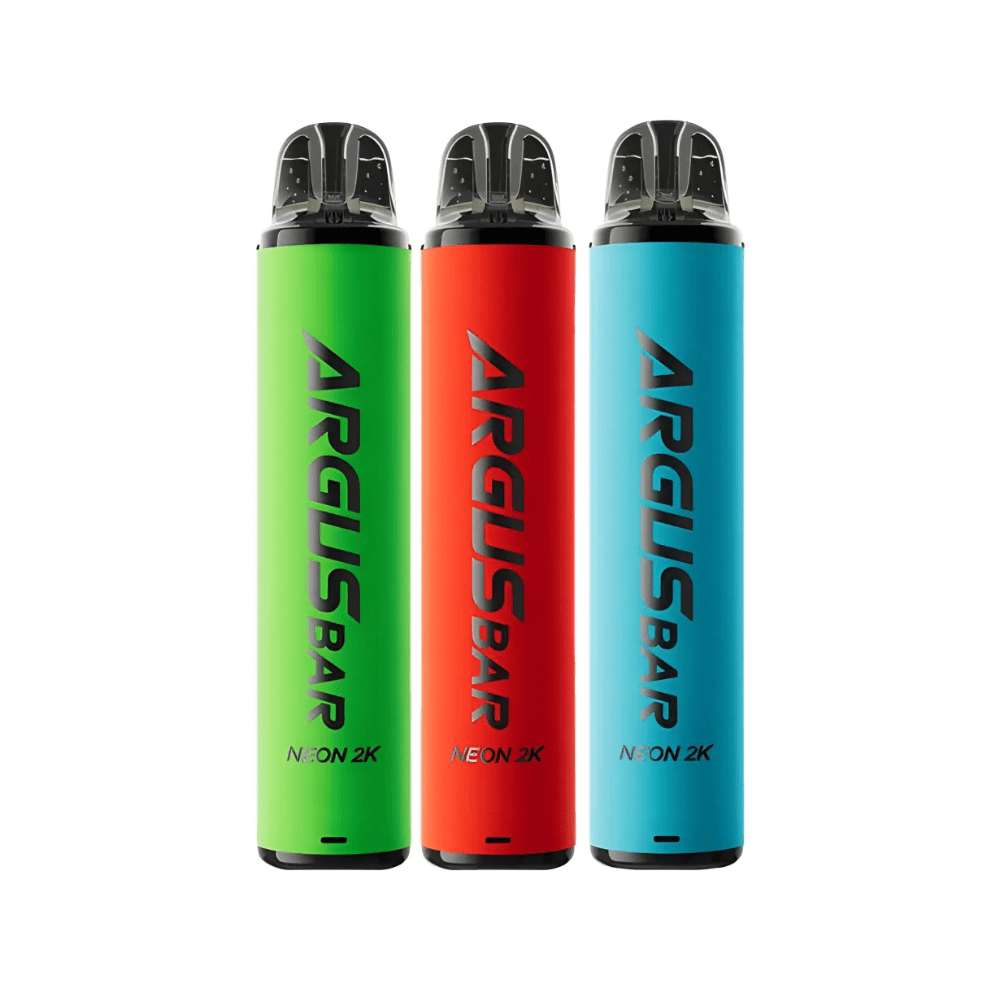 Voopoo Argus Bar Neon 2K Prefilled Kit Box of 10, Aj Super Store
