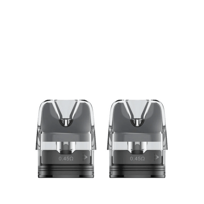 Two Voopoo Argus E40 replacement pods with 0.45Ω coil for the Voopoo Argus E40 Kit