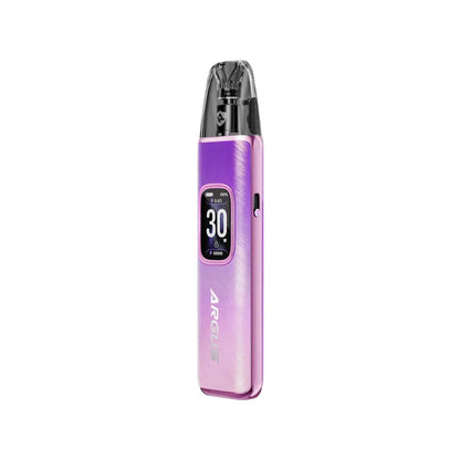 Voopoo Argus G3 Pod Vape Kit in Aurora Purple Colour perfect for nic salt e-liquids