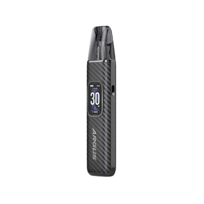 Voopoo Argus G3 Pod Vape Kit in Carbon Fibre Black Colour perfect for nic salt e-liquids 