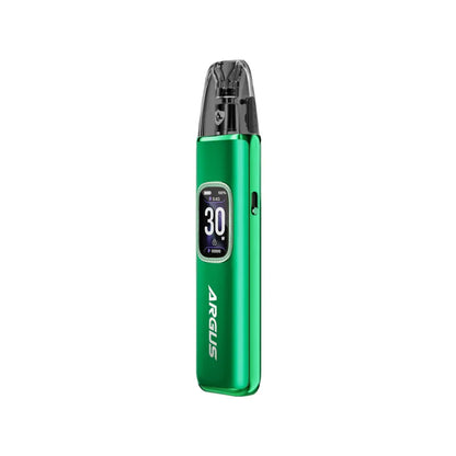Voopoo Argus G3 Pod Vape Kit in Moss Green Colour perfect for nic salt e-liquids