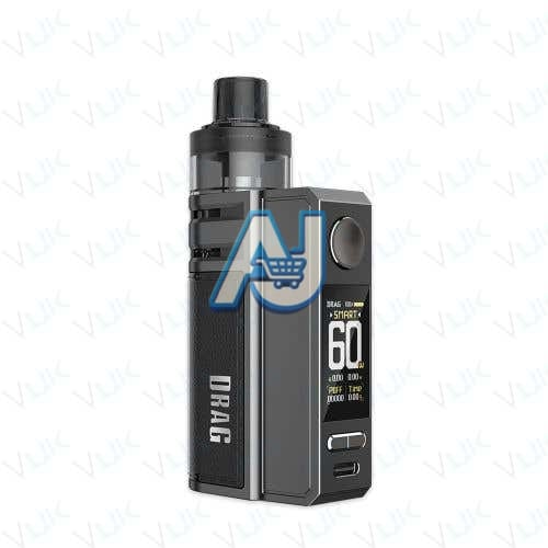 VooPoo Drag E60 Pod Kit, Black Colour