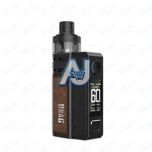 VooPoo Drag E60 Pod Kit, Coffee Colour