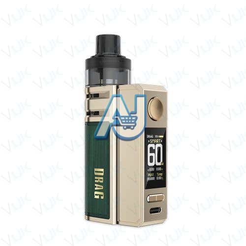 VooPoo Drag E60 Pod Kit, Golden Colour