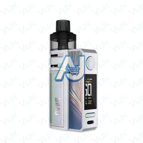 VooPoo Drag E60 Pod Kit, Rainbow Silver Colour