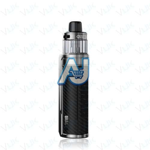 VooPoo Drag S2 Pod Vape Kit, Carbon Fiber Colour