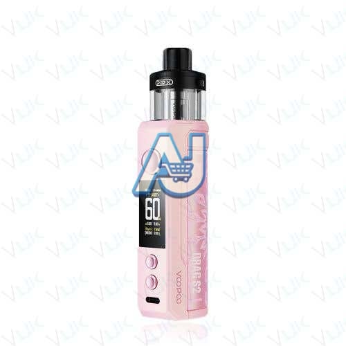VooPoo Drag S2 Pod Vape Kit, Glow Pink Colour