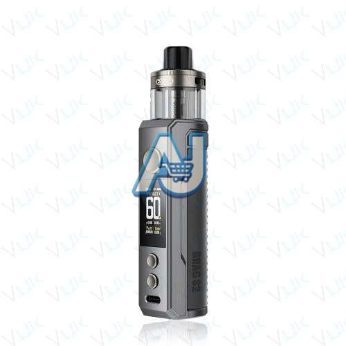 VooPoo Drag S2 Pod Vape Kit, Grey Metal Colour