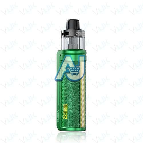 VooPoo Drag S2 Pod Vape Kit, Moss Green Colour