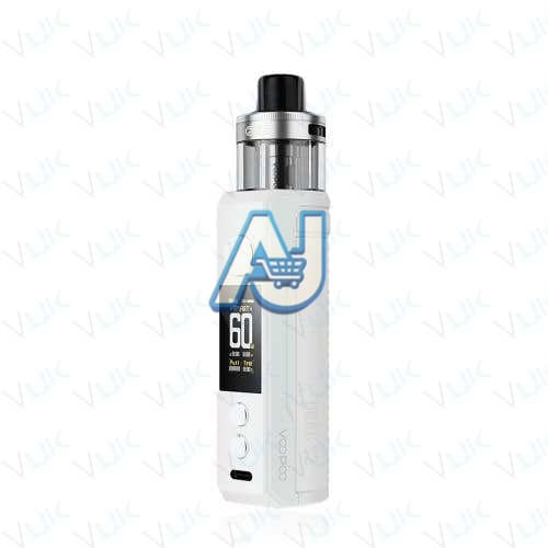 VooPoo Drag S2 Pod Vape Kit, Pearl White Colour