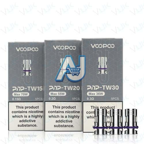 VooPoo PnP TW Replacement Coils, Aj Super Store