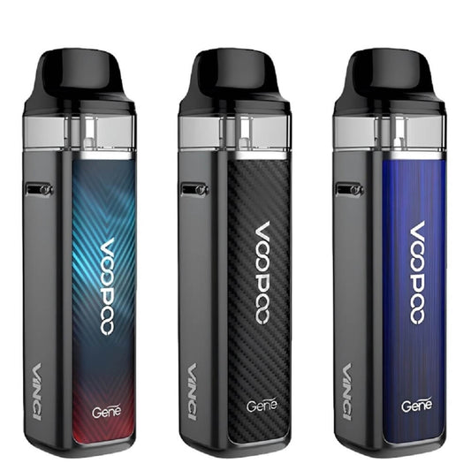 Voopoo Vinci 2 Pod Mod, Dazzling Line, Carbon Fiber, Valvet Blue Color