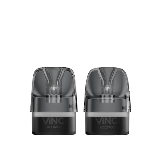 Voopoo Vinci PNP X Empty Replacement Pod showing two Options - DTL (Direct to Lung Pod) & MTL (Mouth to Lung Pod)