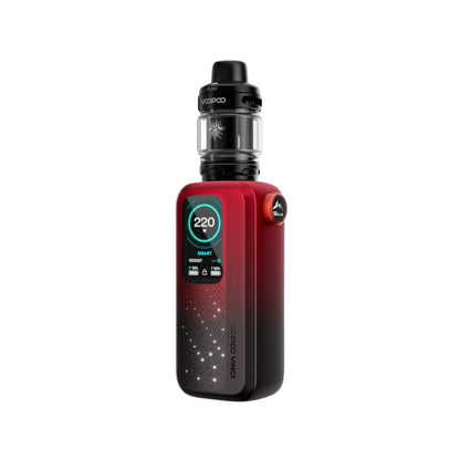 Voopoo Vinci Spark220 Vape Kit Dark Red Colour perfect for Shortfill Vape Juice