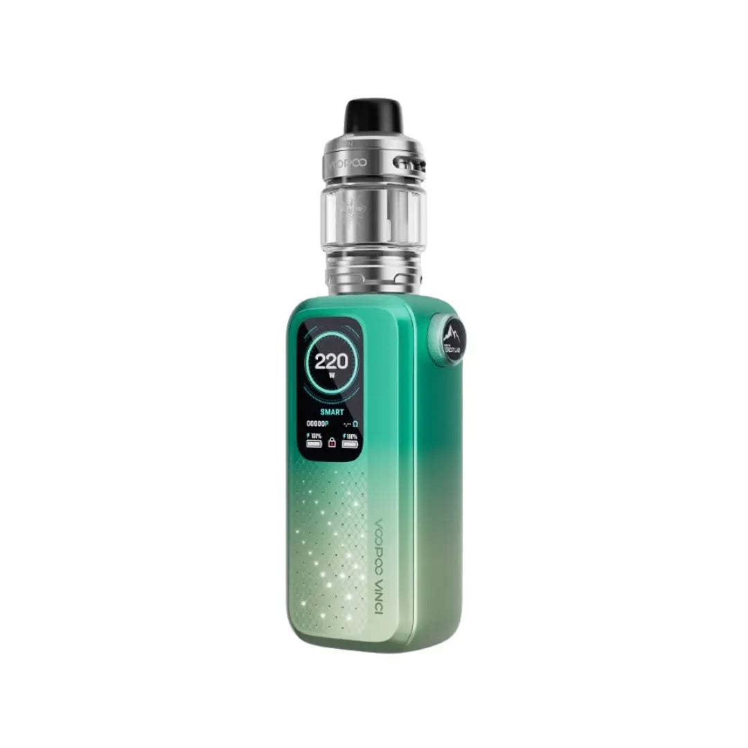 Voopoo Vinci Spark220 Vape Kit Spring Green perfect for Shortfill Vape Juice