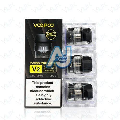 VooPoo Vinci V1 & V2 Replacement Pod Cartridges, Aj Super Store