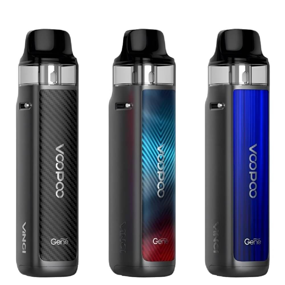 Voopoo Vinci X 2 Pod Mod, Carbonfiber, Dazzling Line, Valvet Blue Color