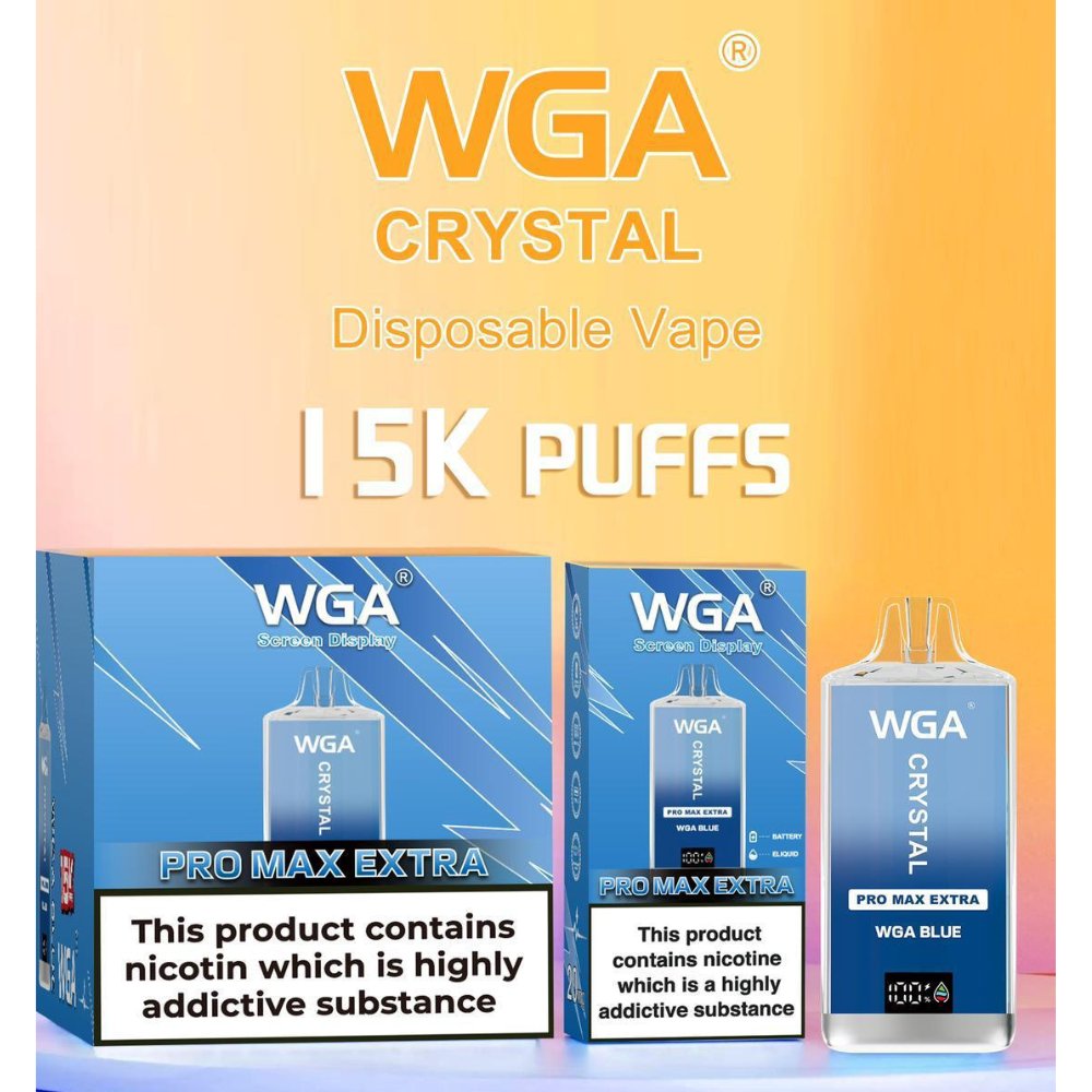 WGA Crystal Pro Max Extra 15000 Disposable Vape