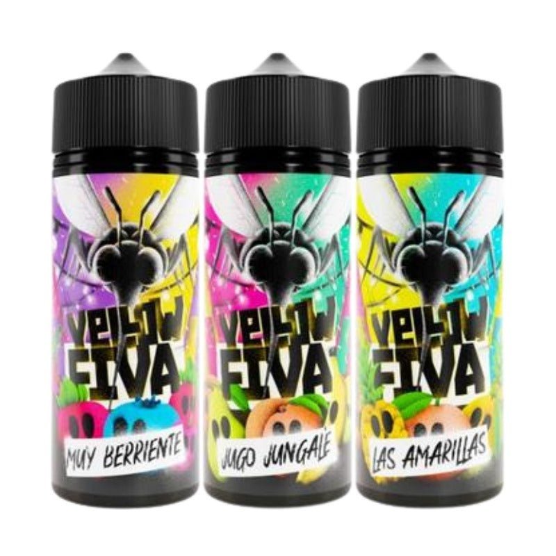 Yellow Fiva 100ml E-liquids - #Simbavapeswholesale#
