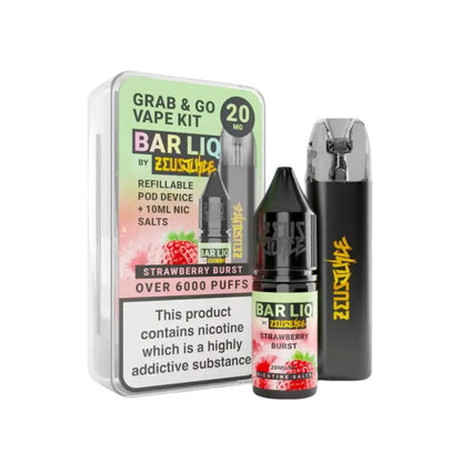Zeus Juice Grab & Go Pod Kit Strawberry Burst Flavour 