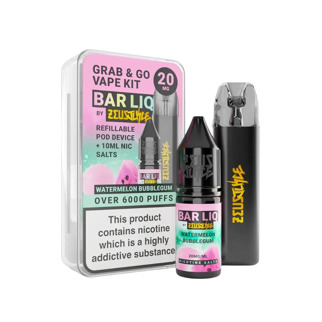 Zeus Juice Grab & Go Pod Kit Watermelon Bubblegum Flavour 