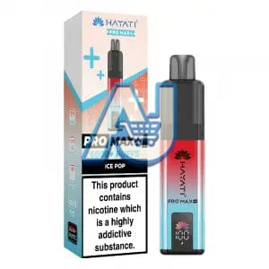 Hayati Pro Max Plus 6000 Puffs Pod Vape Kit, Ice Pop Flavor