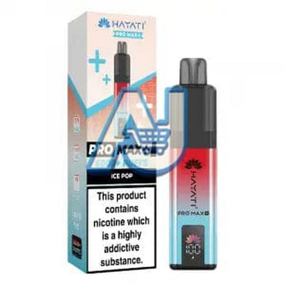 Hayati Pro Max Plus 6000 Puffs Pod Vape Kit, Ice Pop Flavor